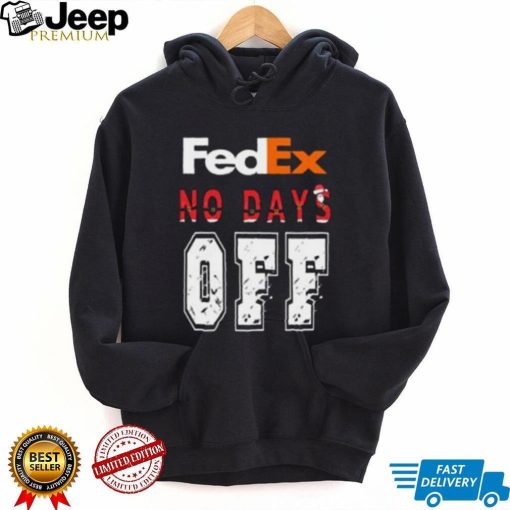 Fedex no day off christmas T shirt