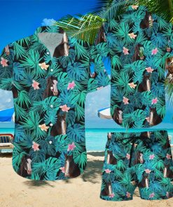 Felobo Hawaiian Shirt & Short Blue For Men And Women