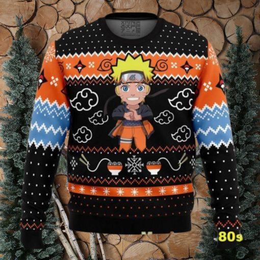 Festive Ramen Uzumaki Naruto Ugly Sweater