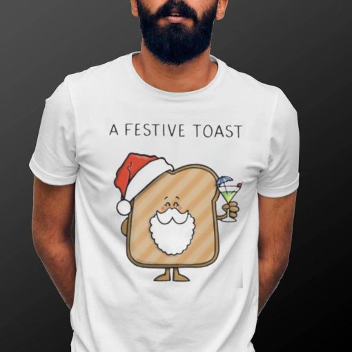 Festive Toast Christmas shirt