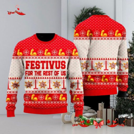 Festivus For The Rest Of Us Ugly Christmas Sweater Funny Gift For Men And Women Family Holidays