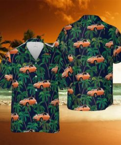 Fiat 500 Nuova (orange) Hawaiian Shirt Men Women Gift Summer