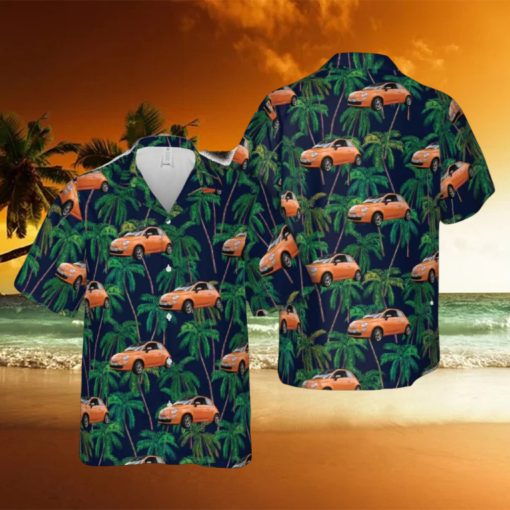 Fiat 500 Nuova (orange) Hawaiian Shirt Men Women Gift Summer