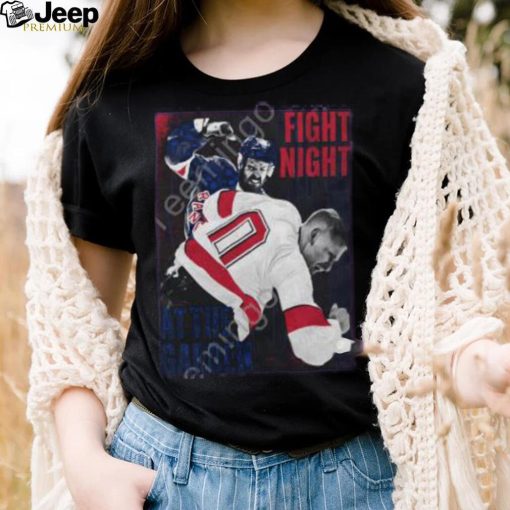 Fight Night At The Garden Hoodie Blue Shirts Breakaway Shop