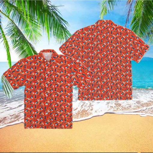 Fighting Illini Hawaiian Shirt