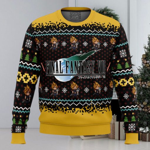 Final Fantasy Vii Ugly Christmas Sweater, Ugly Sweater Apparel