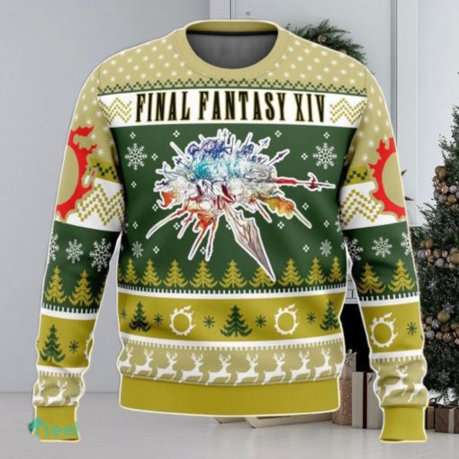 Final Fantasy Xiv Ugly Christmas Sweater 3D Gift For Men And Women