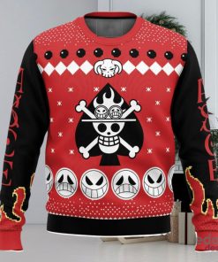 Fire Fist Ace Portgas D. Ace One Piece 3D Ugly Christmas Sweater Christmas Gift Ideas Party Gift