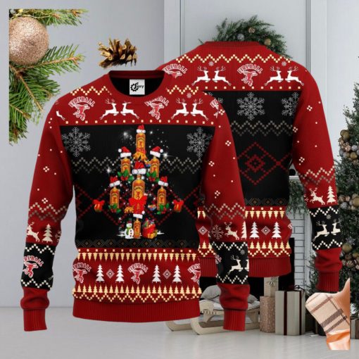 Fireball Christmas Tree 3D Ugly Christmas Sweater Unisex Sweater Christmas Gift