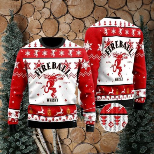 Fireball Christmas Ugly Christmas Sweater