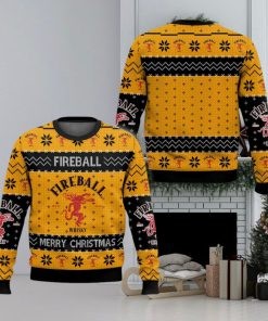 Fireball New Christmas Knitted 3D Sweater For Men And Women