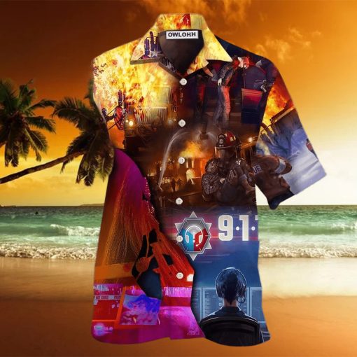 Firefighter 911 So Important Limited Edition Hawaiian Shirt