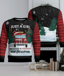 Firefighter Funny Christmas Ugly Sweater Gift For Men And Women