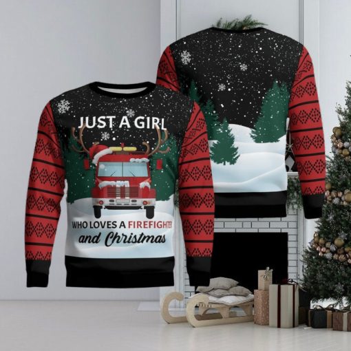 Firefighter Funny Christmas Ugly Sweater Gift For Men And Women