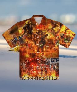 Firefighter Hawaiian Shirt