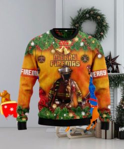 Firefighter Ugly Christmas Sweaters Impressive Gift For Men And Women