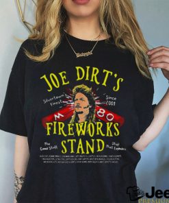 Fireworks Stand Cartoon Joe Dirt shirt