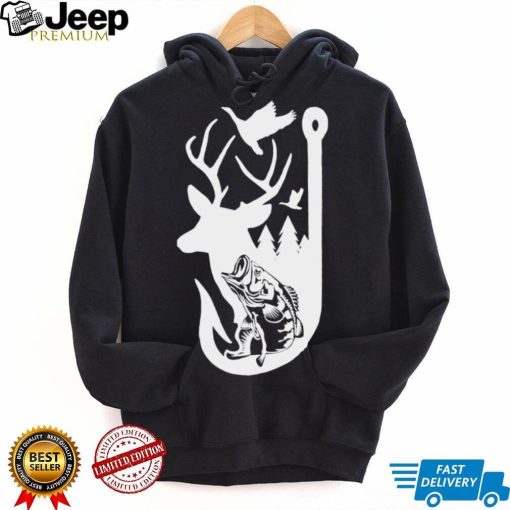 Fish deer bass duck Fishing shirt