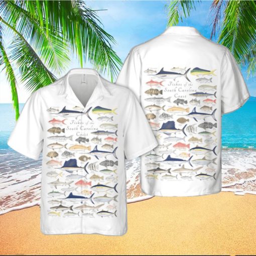 Fishes of the South Carolina Coast Hawaiian Shirt