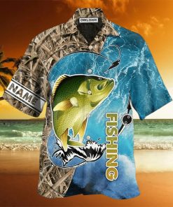 Fishing Crappie Fishing I’m So Happy Personalized Hawaiian Shirt