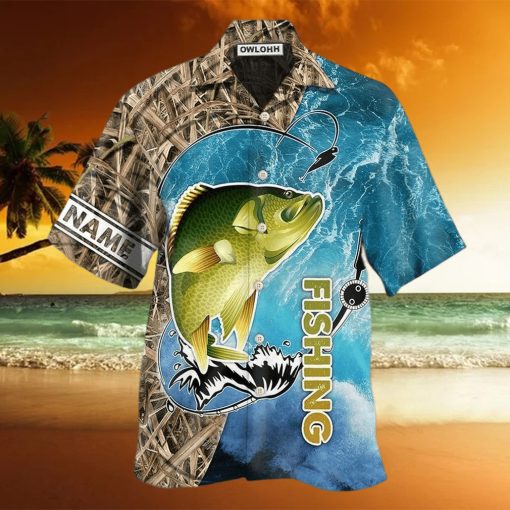 Fishing Crappie Fishing I’m So Happy Personalized Hawaiian Shirt