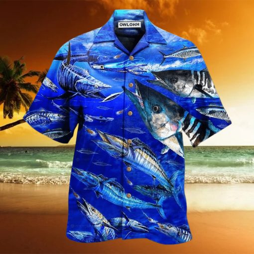 Fishing Love Blue Ocean Limited Edition Hawaiian Shirt