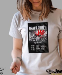 Five Finger Death Punch Tour 2024 Poster Shirt