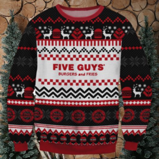 Five Guys Ugly Sweater