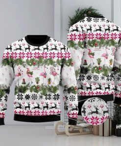 Flamingo Christmas Ugly Christmas Sweater Gift For Men And Women