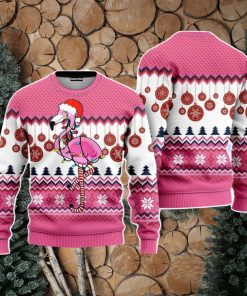 Flamingo Christmas Unisex Ugly Sweater