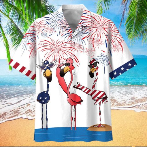 Flamingo Hawaiian Shirt Unisex Adult