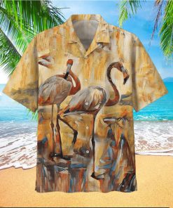 Flamingo Hawaiian Shirt Unisex