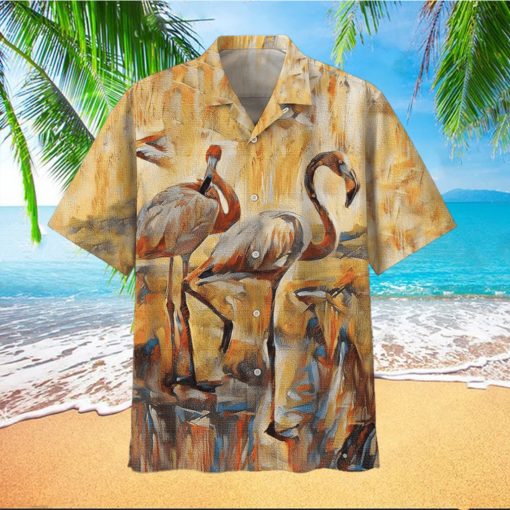 Flamingo Hawaiian Shirt Unisex