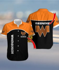 Fleece whataburger Personalized Name Brand Trendy All Over Print Hawaiian Shirt Men And Women Gift