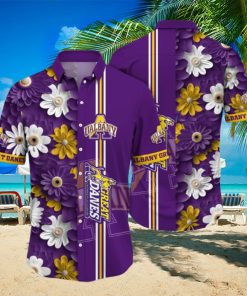 Floral Aloha NCAA Albany Great Danes Hawaiian Shirt Beach Vacation Gift hawaiian shirt