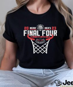 Florida Atlantic Owls Final Four Basketball Net Navy 2023 Shirt