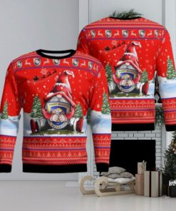 Florida, Bay County Ems Christmas Ugly Sweater