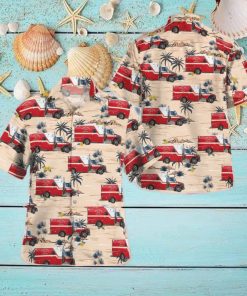 Florida Charlotte County Fire and EMS Beach Gift Aloha Hawaiian Shirt WeYZwfciL