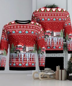 Florida, Flagler County Fire Rescue Christmas Ugly Sweater