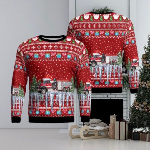 Florida, Flagler County Fire Rescue Christmas Ugly Sweater