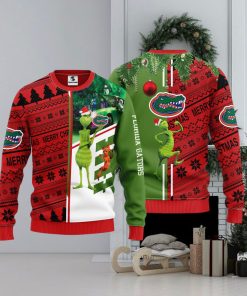 Florida Gators Grinch & Scooby doo Christmas Ugly Sweater 1