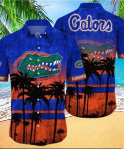 Florida Gators Logo Coconut Tropical Hawaiian Shirt Beach Gift For Fans