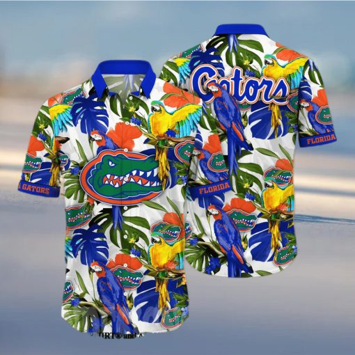 Florida Gators NCAA Floral Full Printing Unisex Hawaiian Shirt