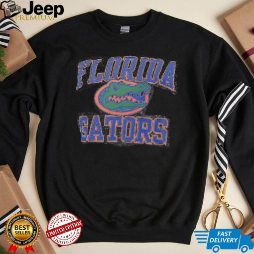 Florida Gators Profile Women’s Plus Size Striped Lace Up T Shirt