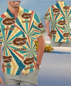 Florida Gators Retro Vintage Style Tropical Hawaiian Shirts