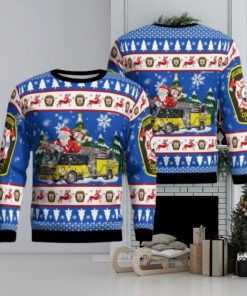 Florida, Hillsborough County Fire Department Christmas Ugly Sweater