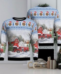 Florida, Jacksonville Fire And Rescue Department Christmas Ugly Sweater