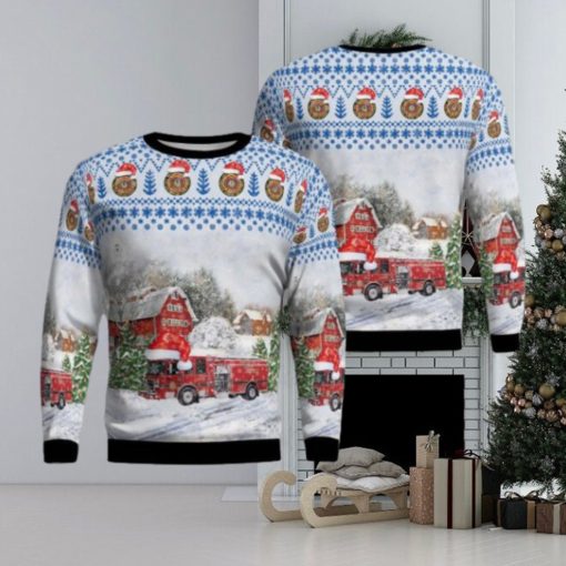 Florida, Jacksonville Fire And Rescue Department Christmas Ugly Sweater