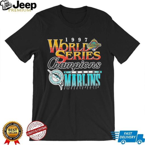 Florida Marlins 1997 World Series Champions retro shirt