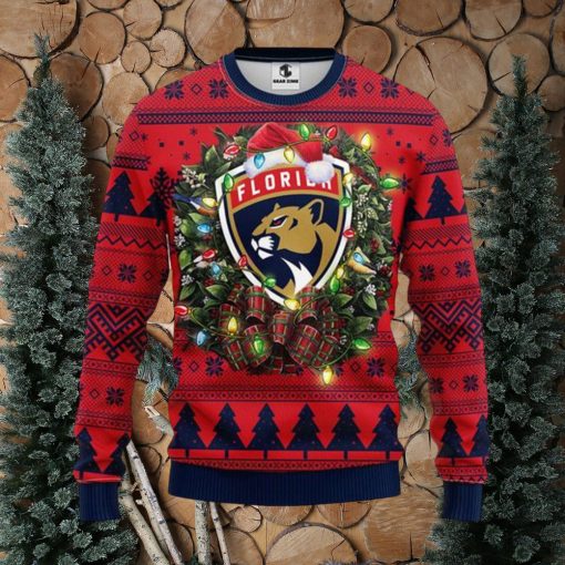 Florida Panthers Christmas Ugly Sweater